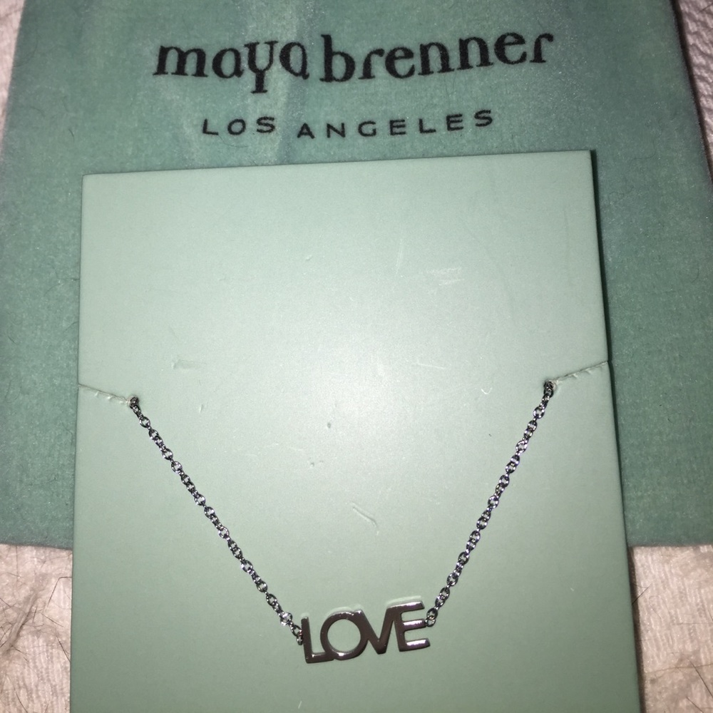 SALE- Maya Brenner LOVE ❤️Necklace Adjustable